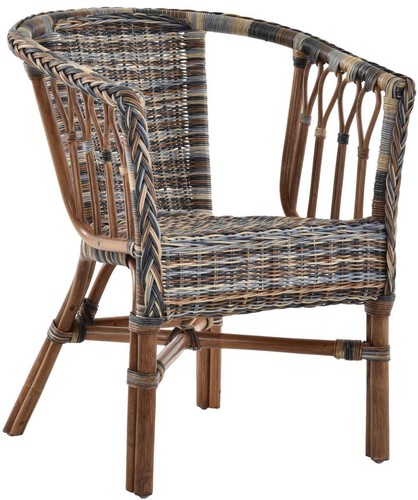 Stapelbarer rattansessel - stapelbarer,