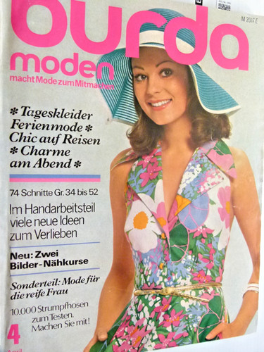 Altes burda modeheft ausgabe - altes,
