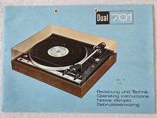 Dual 701 - Betriebsanleitung -