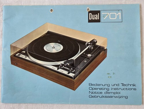 Dual 701 betriebsanleitung - 701,
