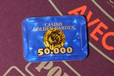 X1 PLAKETTE CASINO GOLDEN