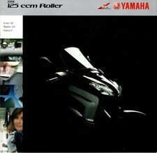 Prospekt Yamaha Roller 125cc 2006 24 Seiten X-Mas 125  Cygnus X  Majesty 125