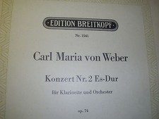  WEBER" KONZERT NR.2 Es DUR"