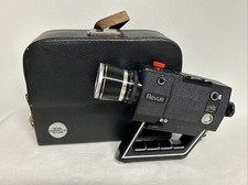 W038 Revue Super 8 Deluxe Kamera mit Tasche - Starke Gebrauchsspuren