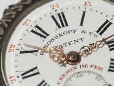 Rosskopf Eisenbahnuhr Prunkuhr Taschenuhr