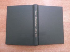 Wiener Schachzeitung (Allg. Schach-Rundschau) 14.Jahrgang 1911 Leinenbindung 1a