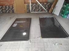 Solarthermie Anlage Solarplatten Solarkollektor