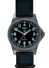 MWC G10LM Militäruhr | Vertragsmodell | Phön Logo | schwarzes Armband | ohne Datum