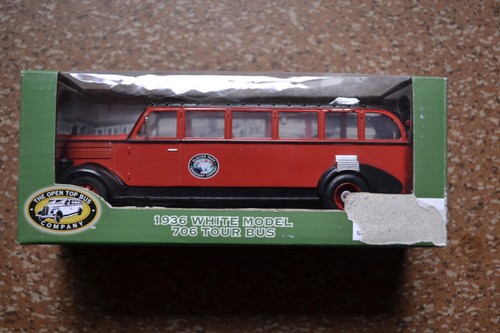 Modellauto tour bus white - modellauto,