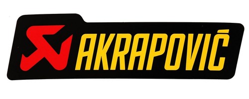Akrapovic sticker aufkleber - akrapovic,