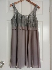 Flapper kleid rosa silber - kleid,
