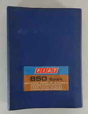 Teilekatalog / Ersatzteilliste Fiat 850 Sport Coupé & Spider Stand 05/1971