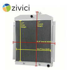 3 Row Aluminum Radiator For