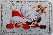 Adventskalender gefüllt mit