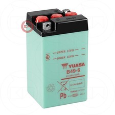 YUASA AKKU OHNE B49-6 6V/8AH