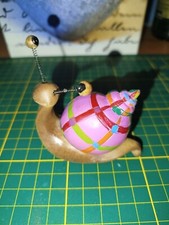 nette Deko-Schnecke mit Spriralfühlern ca. 7 x 7 x 4 cm