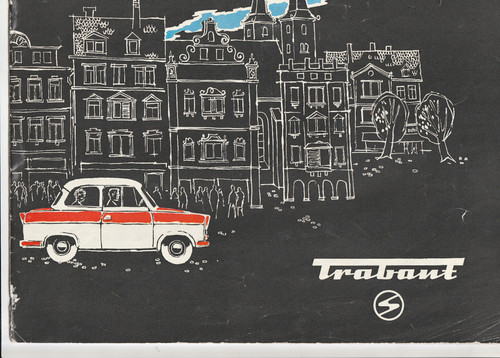 Ddr prospekt auto pkw - pkw, trabant