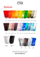 Samoa Wasserglas CTM Comtesse Milano - verschiedene Farben Gläser Ctm Samoa