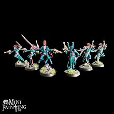 Warhammer 40k Eldar Aeldari Harlequin Troupe + Schicksalsleser Shadowseer Metal