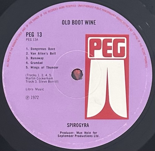 Spirogyra old boot wine - -,