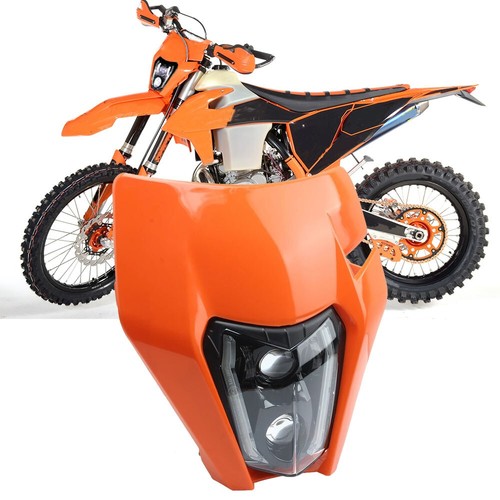 Led scheinwerfer mit orange - led,