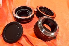 MACRO EXTENSION TUBE SET FOR