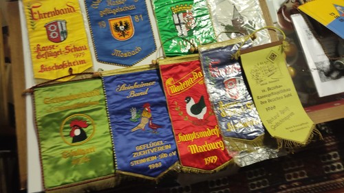 Original wimpel gestickt - 9,