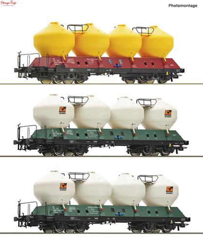 Roco uacs silowagen - silowagen, set