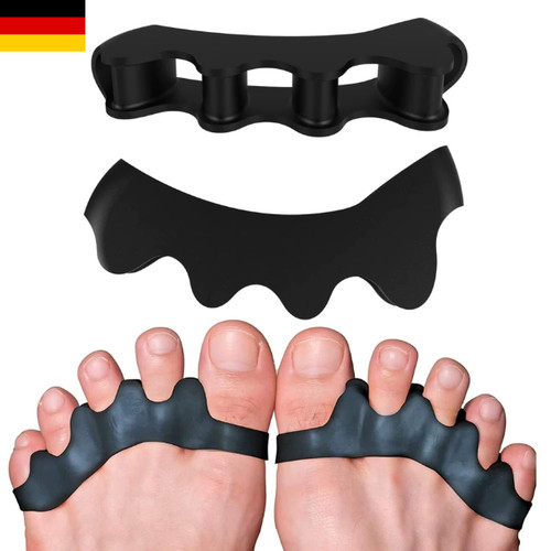 Silikon zehenspreizer - 2x,