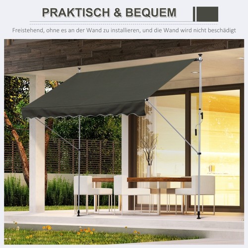 Standmarkise 300 150cm - standmarkise,