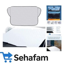 Frontscheibenabdeckung 140x100cm – Optimaler Schutz vor Frost, Schnee & Sonne