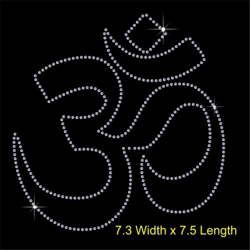 Aum hindu religiöser - aum, strass