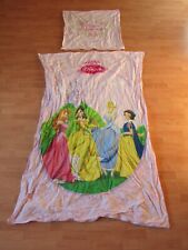 *44* BETTWÄSCHE DISNEY PRINZESSINNEN 190x125 CM KISSENBEZUG 80x80 CM BAUMWOLLE