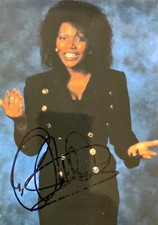 Autogramm Liz MITCHELL Leadsängerin Boney M  garantiert handsigniert 24-4 xyz