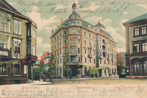 14698 ulm bahnhof - bahnhof, hotel