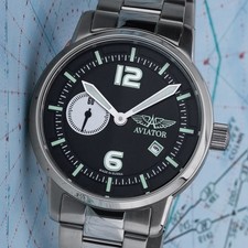 AVIATOR Fliegeruhr Poljot 3105 Uhr mechanisch Handaufzug Russland 3105/1735715