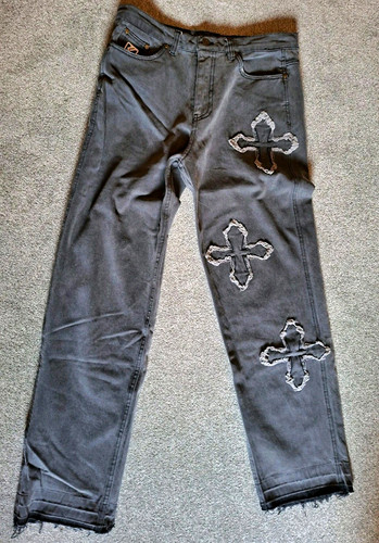 Karl kani distressed cross - distressed,