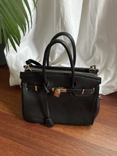 Tasche Bag Schwarz Gold Neu Aus Den USA Kunstleder