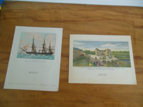 Menükarten kreuzfahrtschiff - menükarten,