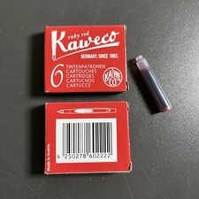2 x 6 Tintenpatronen Kaweco
