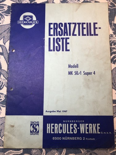 Ersatzteilliste für hercules - ersatzteilliste,