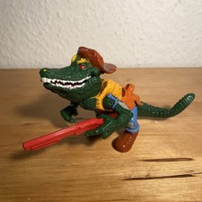 Teenage Mutant Ninja Hero Turtles Leatherhead 1989 TMNT TMHT Playmates  Vintage 