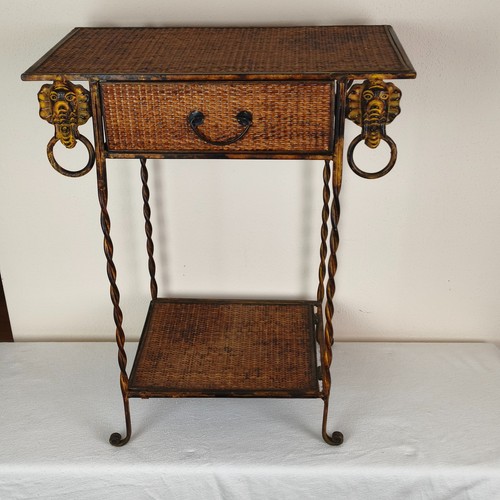 Vintage 70er kleine rattan - 70er,
