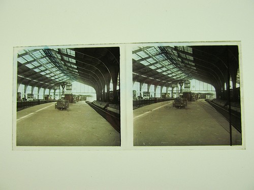 Bahnhof antikes glas - bahnhof,