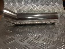 Endrohr Edelstahl K+K 90mm rund DTM Look Anschweißrohr 350mm lang