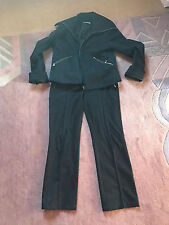 Comma, schwarzer Anzug, Neopren Jacke und Hose