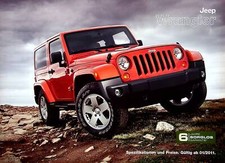 248824) Jeep Wrangler - Preisliste & Extras - Prospekt 01/2011