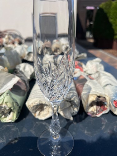 6teiliges kristall glas sekt - glas,