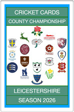 Leicestershire ccc 2026 season - leicestershire,