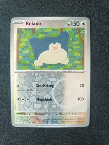 Pokémon karte relaxo 055 - pokémon,